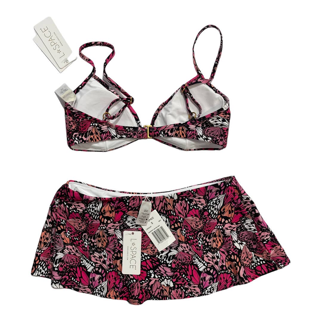 L*SPACE Revolve Set Davenport Low Rise Skirt Helena Bikini Top Butterflies S - Premium from L*SPACE - Just $119.0! Shop now at Finds For You