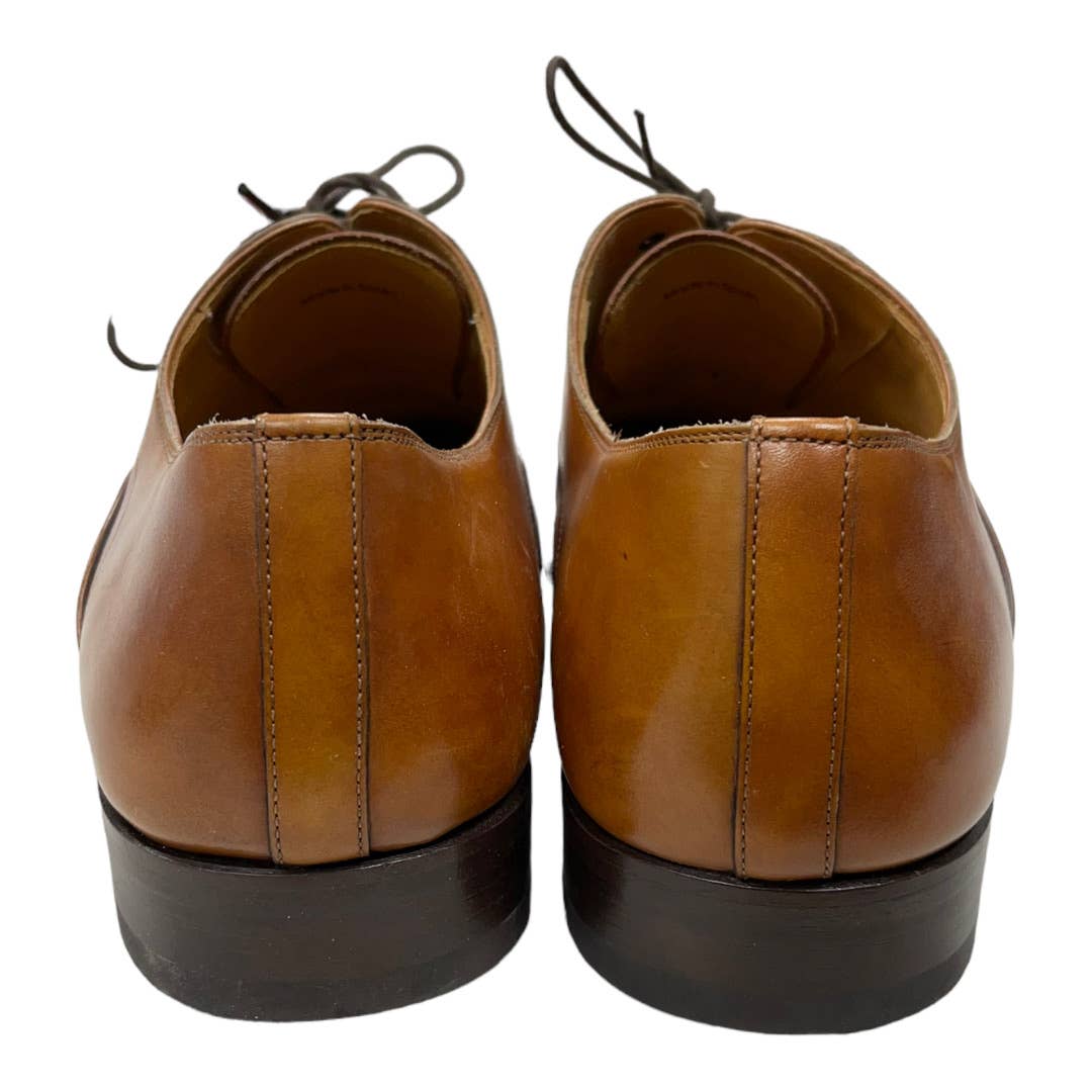 Magnanni Saffron Cuero Lace Up Oxfords Shoes Leather Size 12 Brown - Premium from Magnanni - Just $149.00! Shop now at Finds For You