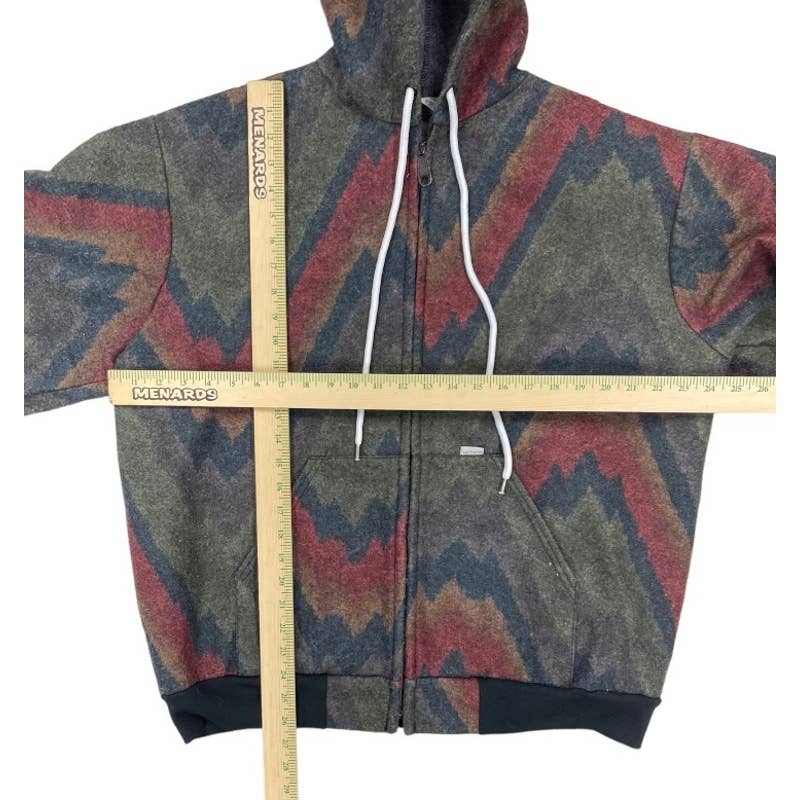 Vintage 90’s Carhartt Navajo Blanket Zip Hoodie USA Size XL - Premium from Carhartt - Just $299.00! Shop now at Finds For You