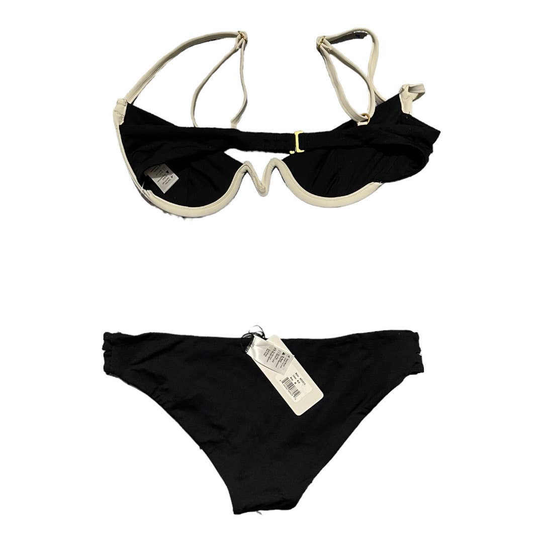 L*SPACE Revolve Set Nico Underwire Bikini Top Estella Bikini Bottom M New - Premium from L*SPACE - Just $119.0! Shop now at Finds For You