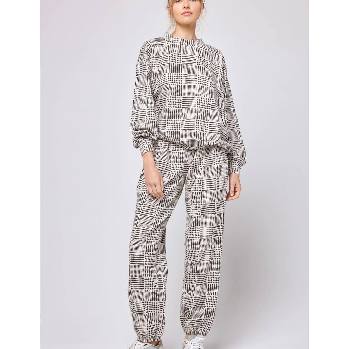 L’Space Active Sprinter Joggers Houndstooth Size Small New - Premium from L’spac - Just $79.0! Shop now at Finds For You