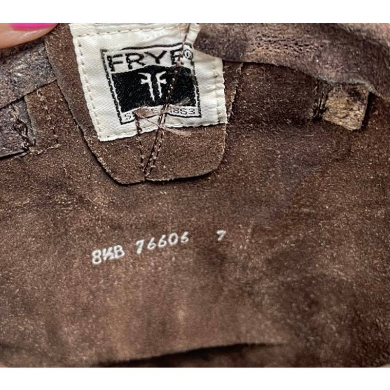 Frye Veronica Distressed Tall Leather Boots Size 7 - Premium from Frye - Just $139.00! Shop now at Finds For You