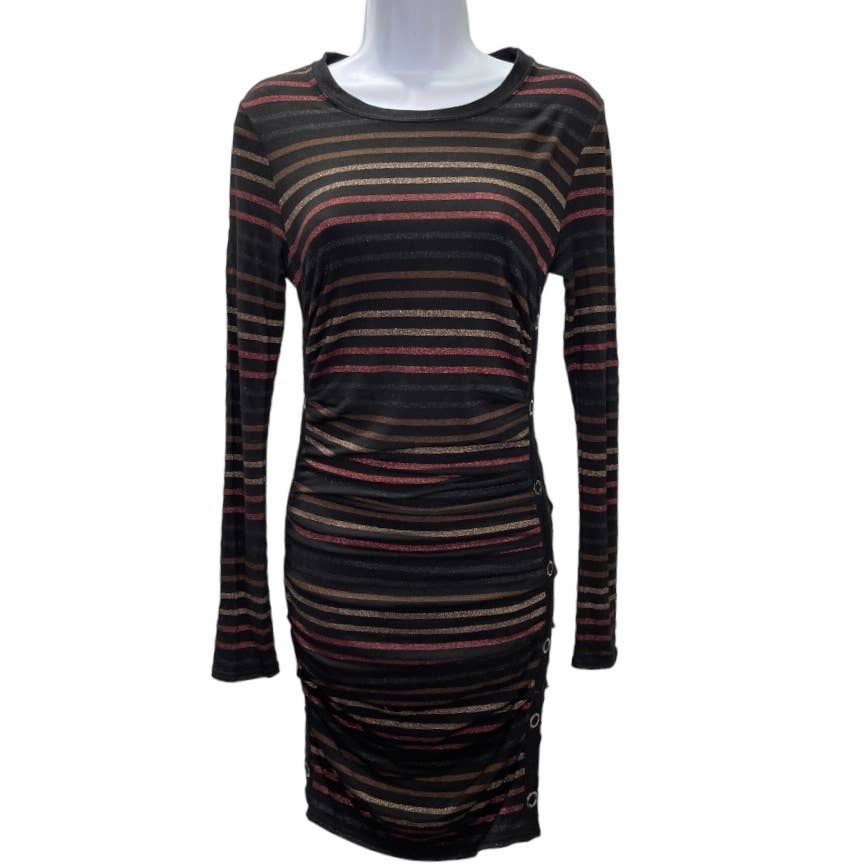 Veronica Beard Daphne Striped Ruched Bodycon Dress Size XS - Premium  from VERONICA BEARD - Just $0.0! Shop now at Finds For You