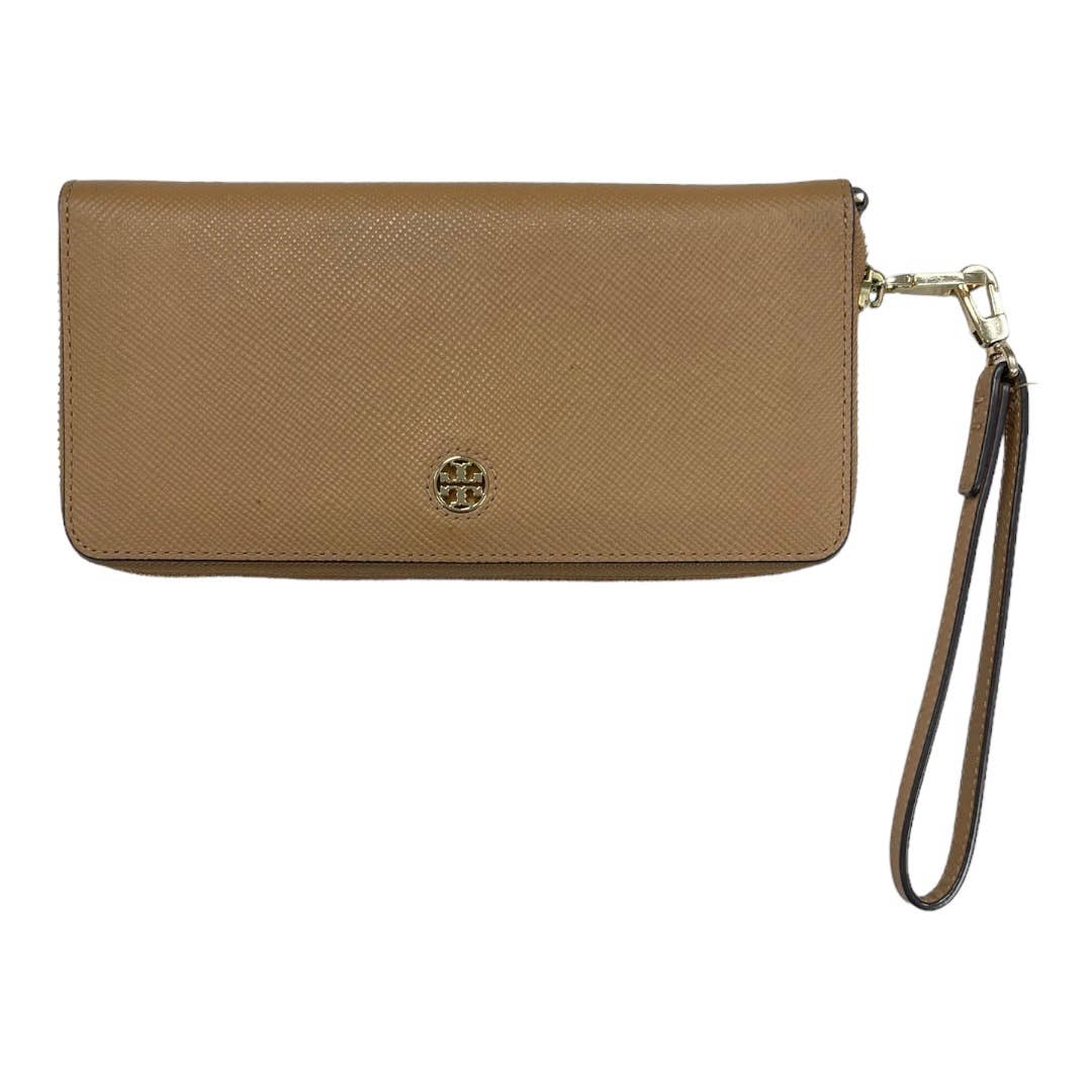 Tory Burch Robinson Continental Long Leather Wallet Camel - Premium from Tory Burch - Just $159.00! Shop now at Finds For You
