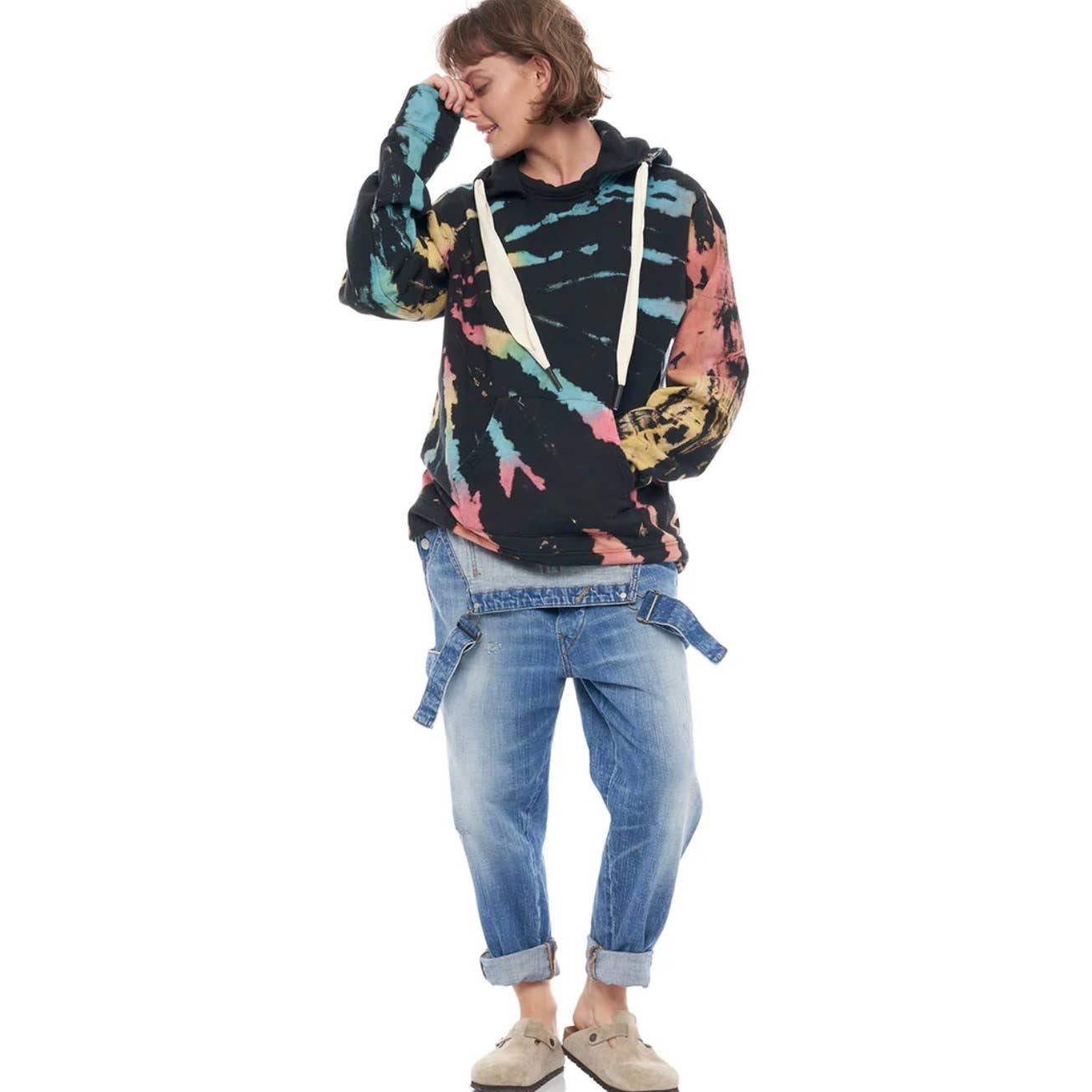 Free People x Sandrine Rose Raggae Tie Dye Hoodie Size Small New - Premium from Free People - Just $89.00! Shop now at Finds For You