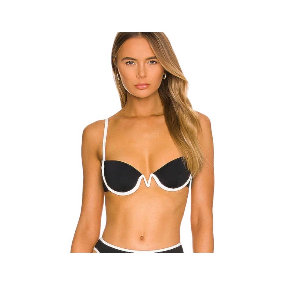 L*SPACE Revolve Set Nico Underwire Bikini Top Estella Bikini Bottom M New - Premium from L*SPACE - Just $119.0! Shop now at Finds For You