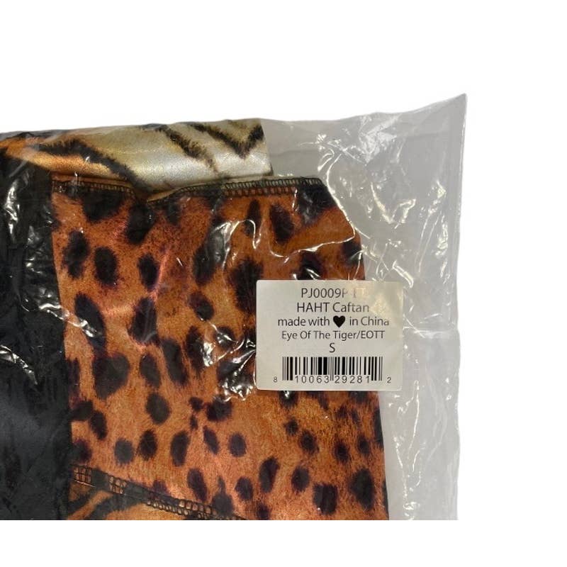 We are HAH Haht Eye of the Tiger Caftan Kimono Robe Size Small New - Premium from We are Hah - Just $119.0! Shop now at Finds For You