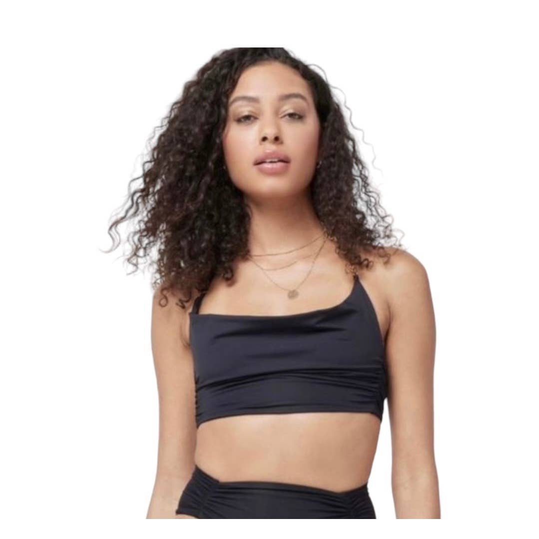 L*SPACE Set Voltaire Bikini Top Estella Bikini a bottom New Black S - Premium from L*SPACE - Just $68.00! Shop now at Finds For You