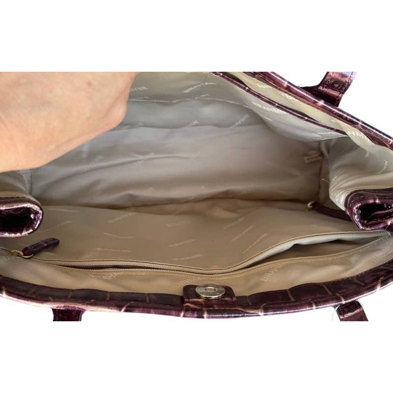 Brahmin Medium Julian Tote Handbag Purse Port Volition New - Premium from Brahmin - Just $259.0! Shop now at Finds For You