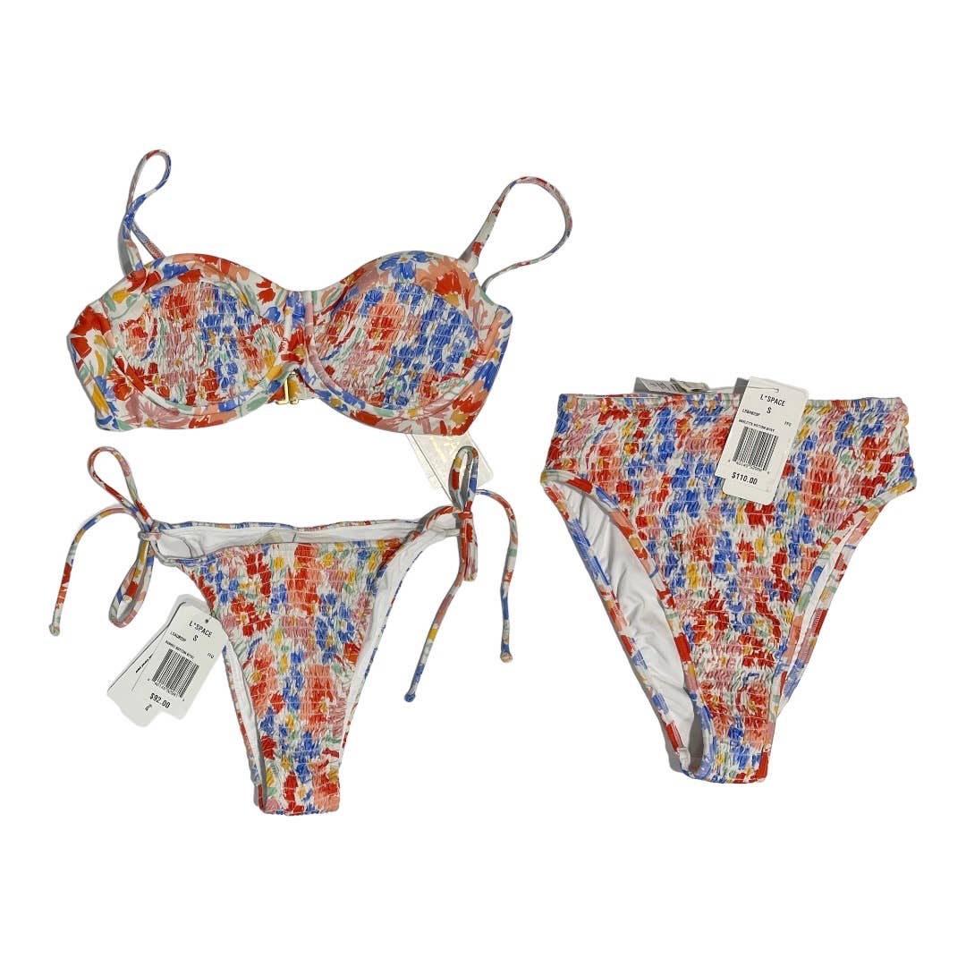 L*SPACE Revolve Set Forever Floral Marley Top Aubrey Barlette Bottoms S - Premium from L*SPACE - Just $129.0! Shop now at Finds For You