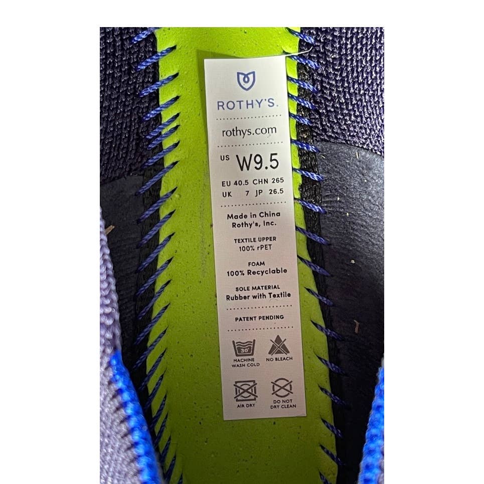 Rothy’s Rounded Toe Flats Shoes Comfort Navy Size 9.5 Sustainable New - Premium from Rothy's - Just $155.0! Shop now at Finds For You