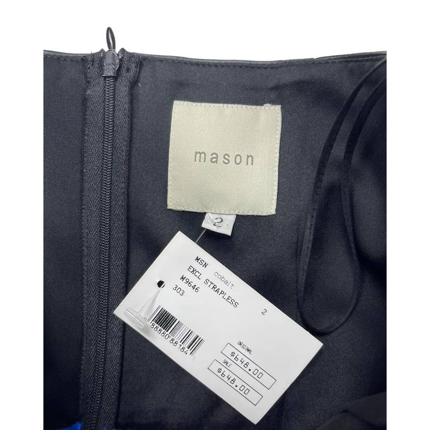 Mason Strapless Leather Corset Mini Dress Size 2 New $648 - Premium from Mason - Just $129.0! Shop now at Finds For You