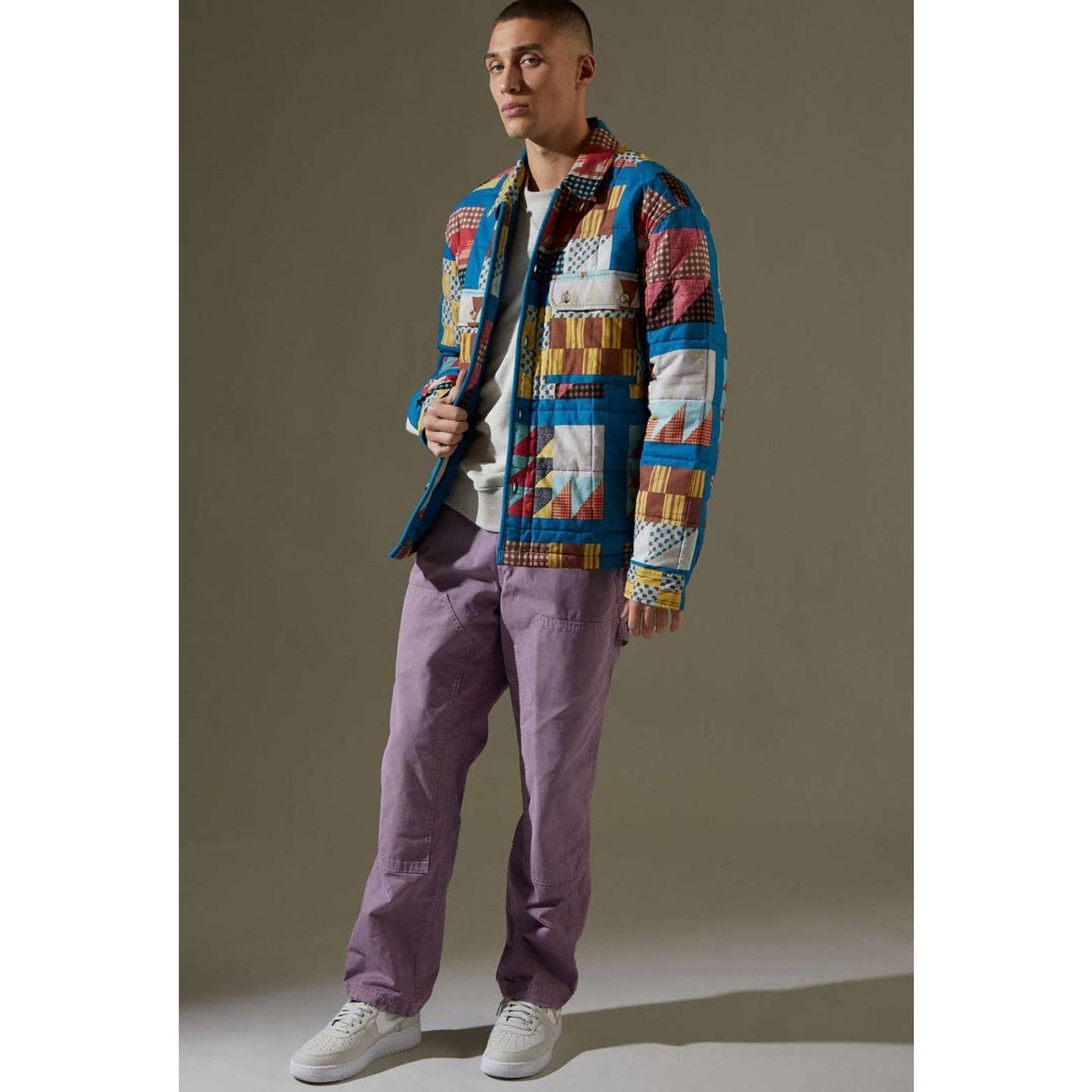 Urban Outfitters UO BDG Patchwork Quilt Shrt Jacket Size M New - Premium from Urban Outfitters - Just $129.0! Shop now at Finds For You