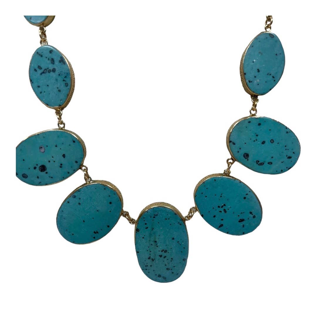 Anthropologie Beth Ward Studio Turquoise Statement Necklace New - Premium from Anthropologie - Just $79.00! Shop now at Finds For You