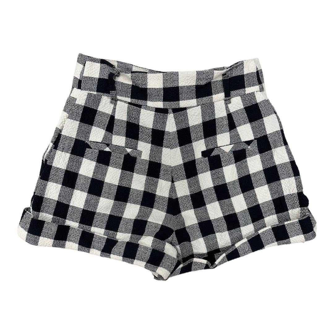 Veronica Beard Carito Gingham Shorts Size 4 Black White - Premium from VERONICA BEARD - Just $189.0! Shop now at Finds For You