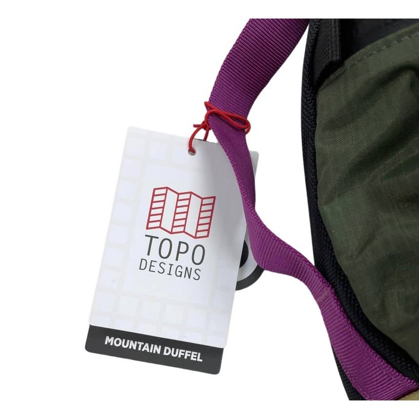 Topo Designs 40L Mountain Duffle Bag Backpack Travel New - Premium from Topo Designs - Just $149.00! Shop now at Finds For You
