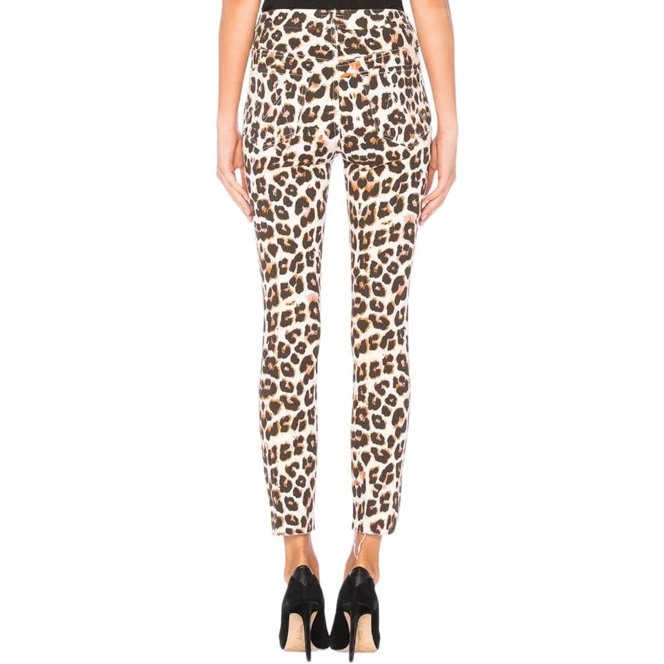 Mother High Waisted Look Touch of the Tiger Ankle Fray Jeans Size 27 - Premium from MOTHER - Just $119.0! Shop now at Finds For You