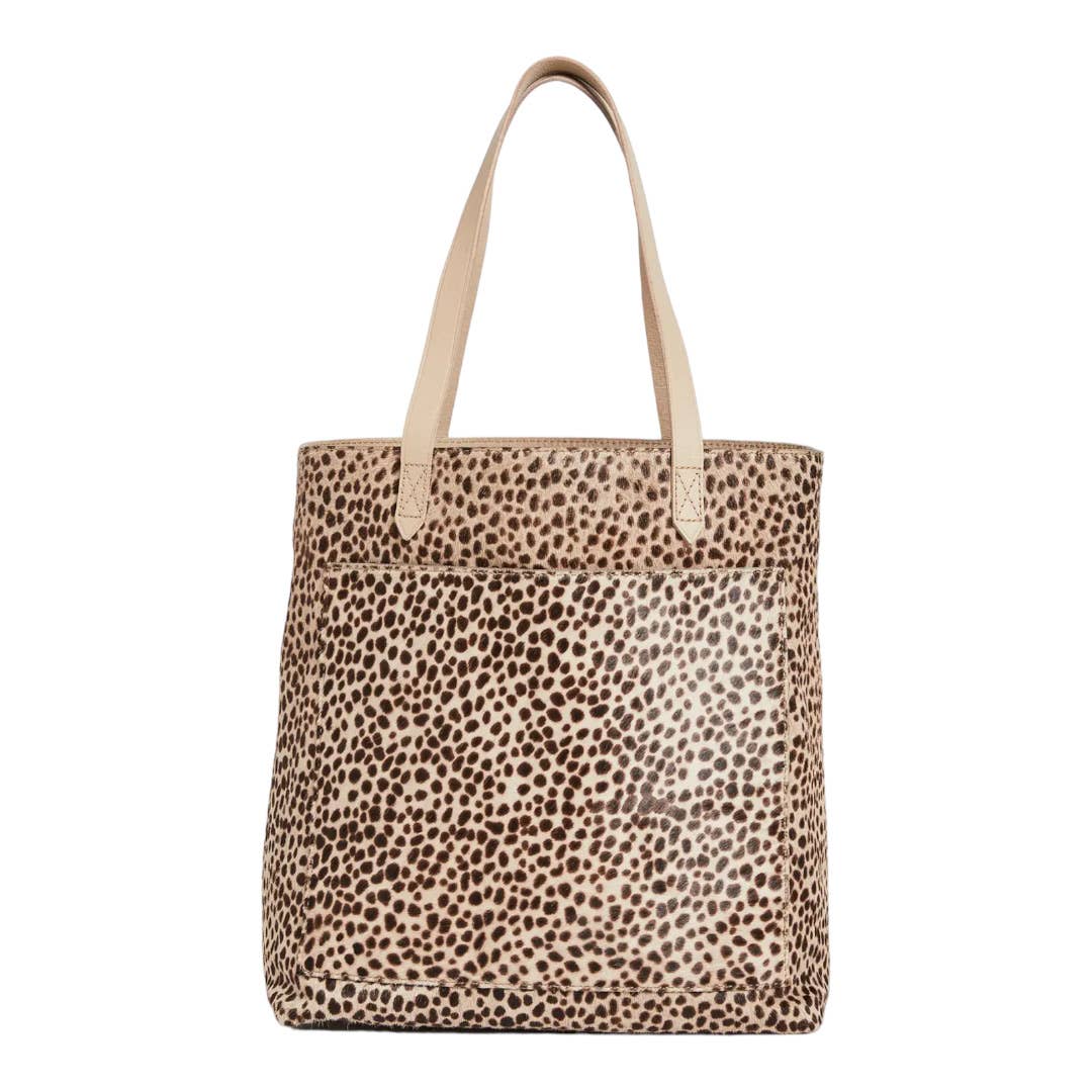 Madewell Medium Transport Tote Crossbody Bag Calf Hair Driftwood Gray New - Premium from Madewell - Just $189.0! Shop now at Finds For You