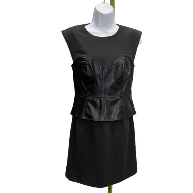 Anthropologie Maeve Faux Corset Dress Size 2 Black New - Premium from Anthropologie - Just $99.00! Shop now at Finds For You
