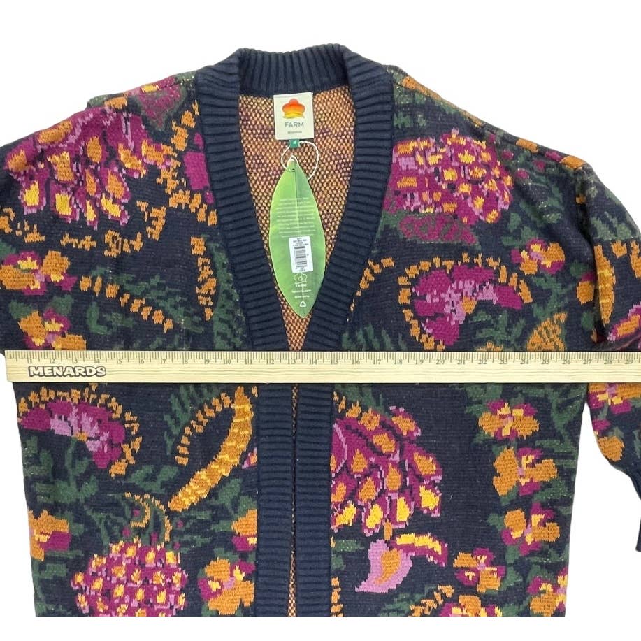 Farm Rio Made In Brazil Knit Oversized Duster Cardigan New Medium - Premium from Farm Rio - Just $199.0! Shop now at Finds For You