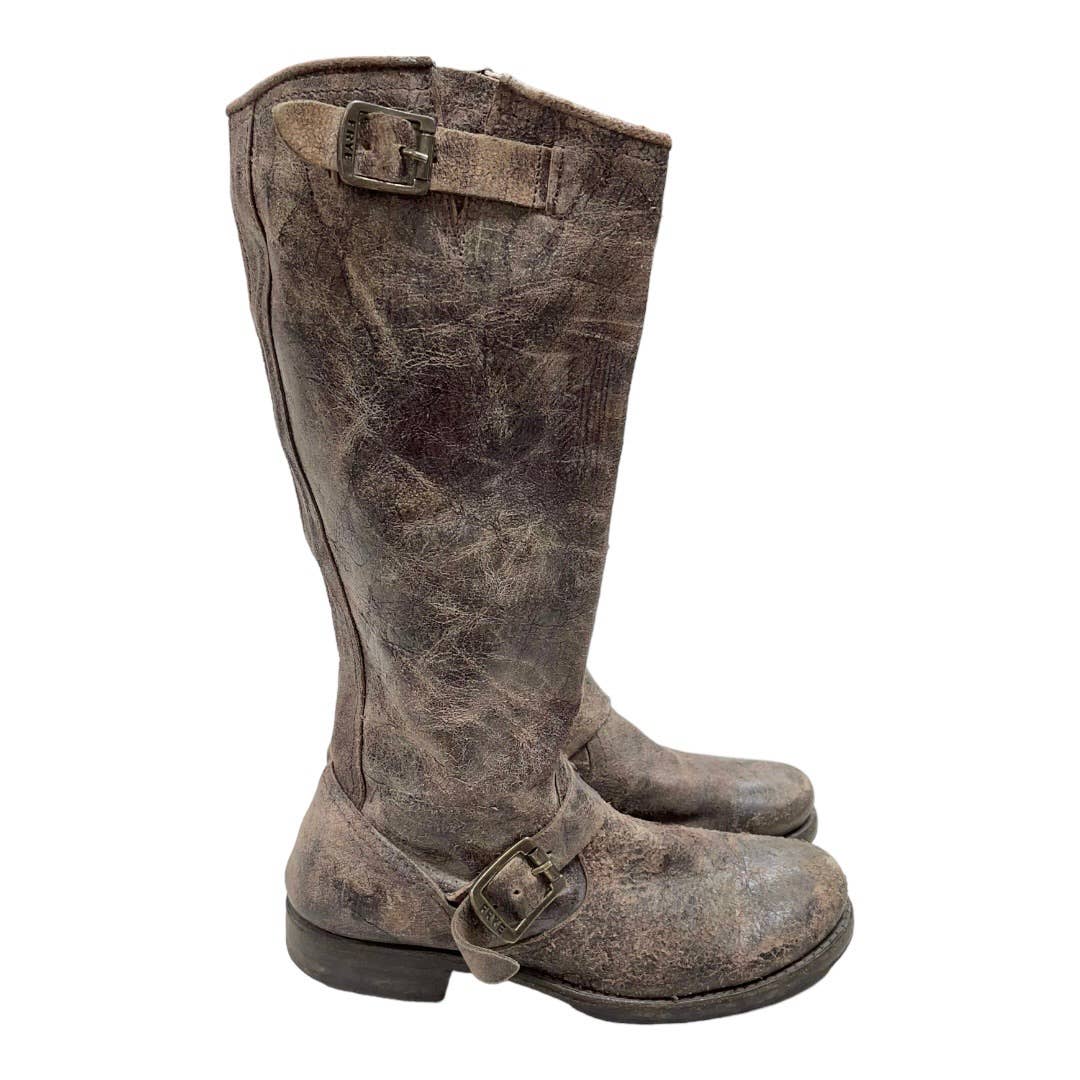 Frye Veronica Distressed Tall Leather Boots Size 7 - Premium from Frye - Just $139.00! Shop now at Finds For You