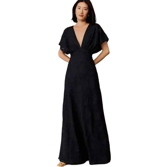 Anthropologie Hutch Lindy Bohemian Dress Size 0 Dark Navy - Premium  from Anthropologie - Just $149.00! Shop now at Finds For You