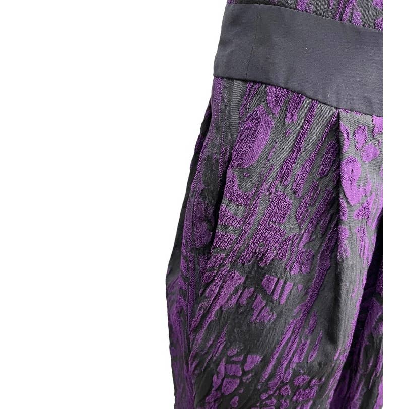Jay Godfrey Strapless Purple Black Mini Dress Size 2 New - Premium from Jay Godfrey - Just $129.0! Shop now at Finds For You