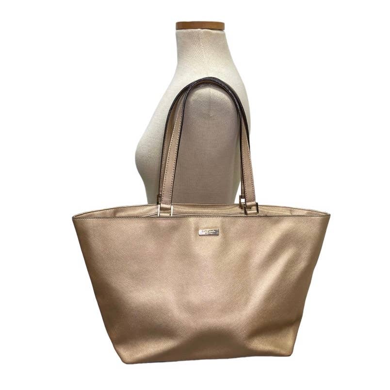 Kate Spade Rose Gold Saffiano Leather Tote Handbag Bag - Premium from Kate Spade - Just $79.0! Shop now at Finds For You