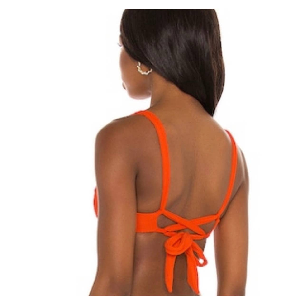 L*SPACE Revolve Set Camellia Pointelle Bikini Top Desi Bottom Swim S - Premium from L*SPACE - Just $139.0! Shop now at Finds For You