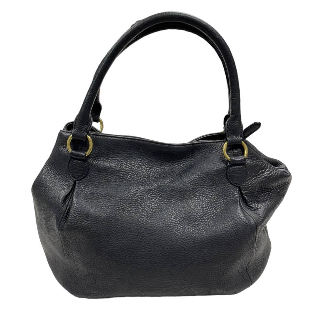 J Crew Brompton Pebbled Leather Hobo Handbag Purse Bag Black - Premium from J. Crew - Just $75.0! Shop now at Finds For You