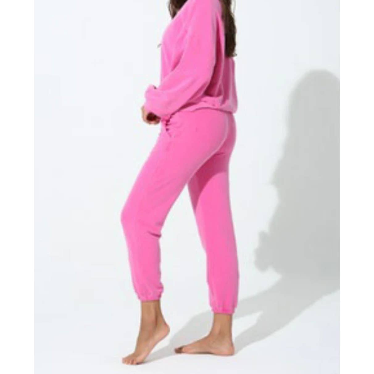 Electric & Rose Pacifica Joggers Cotton Blend Size XS Pink New - Premium from Electric & Rose - Just $120.0! Shop now at Finds For You