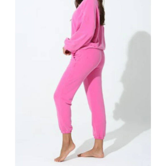 Electric & Rose Pacifica Joggers Cotton Blend Size XS Pink New - Premium  from Electric & Rose - Just $120.0! Shop now at Finds For You