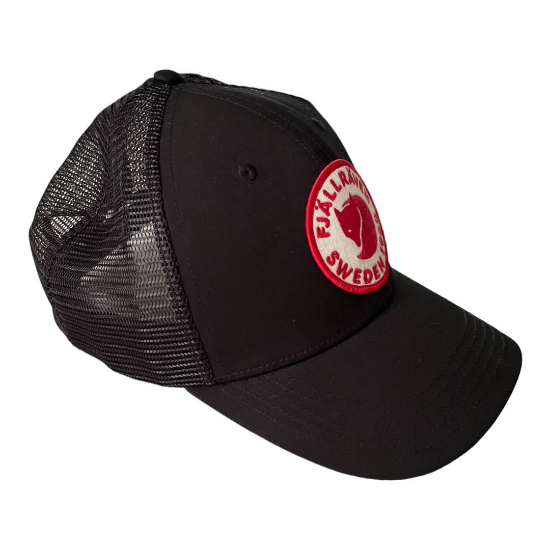 Fjallraven 1960 Logo Langtradarkeps Baseball Cap Hat New Black - Premium from Fjallraven - Just $42.0! Shop now at Finds For You