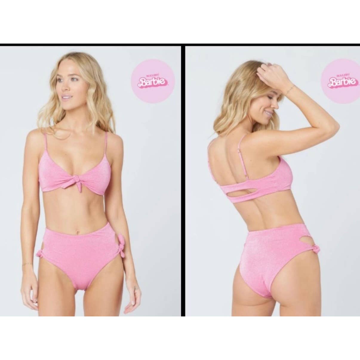 L’Space Malibu Barbie Bummin Bikini Bottom Classic S Barbiecore Pink - Premium from L*SPACE - Just $110.0! Shop now at Finds For You