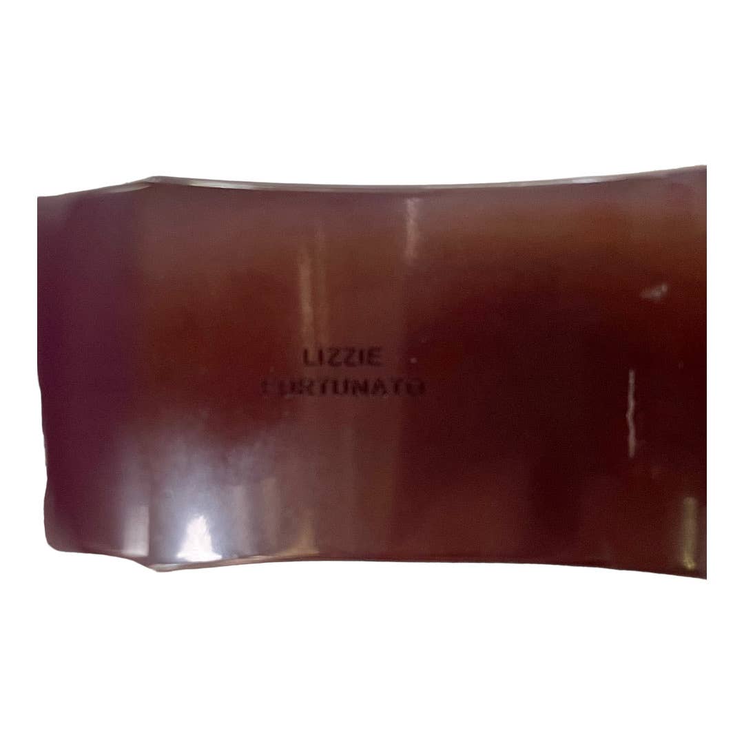 Lizzie Fortunato Arc Resin Statement Cuff Bracelet Brown - Premium from Lizzie Fortunato - Just $125.0! Shop now at Finds For You