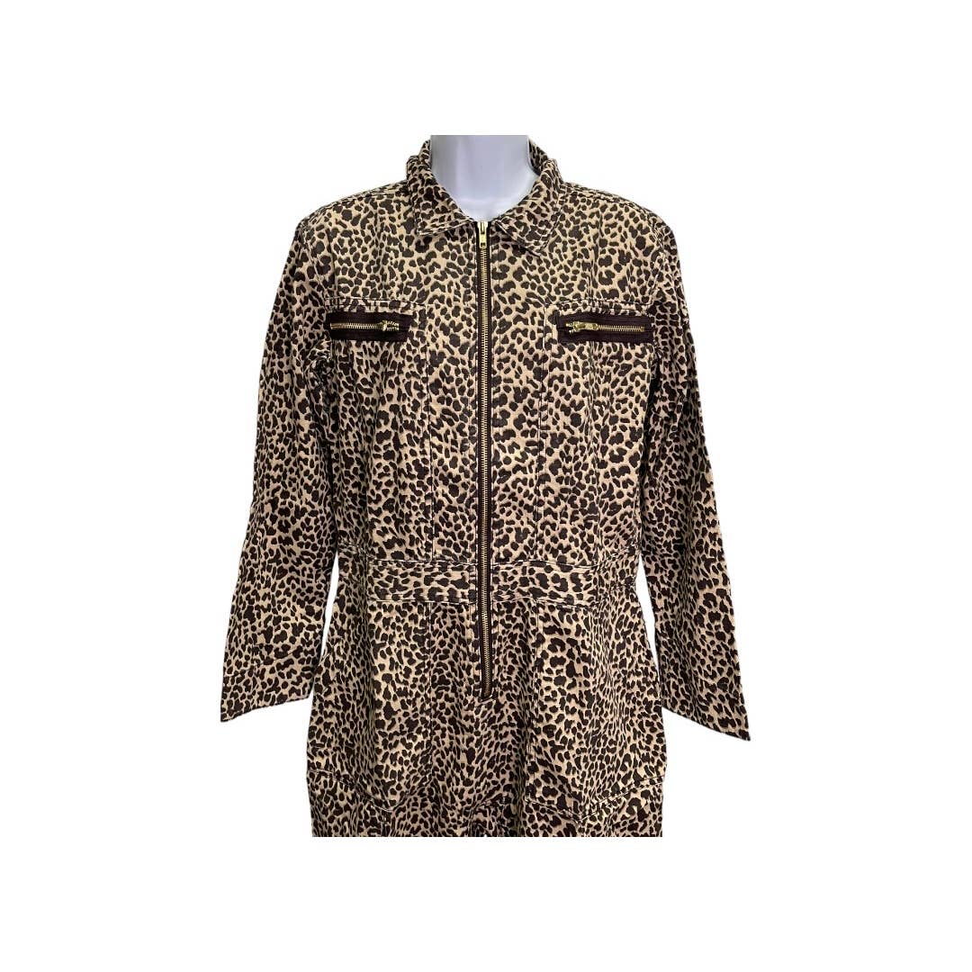 Free People x Sandrine Rose Leopard Jump Suit Size S New - Premium from Free People - Just $109.00! Shop now at Finds For You