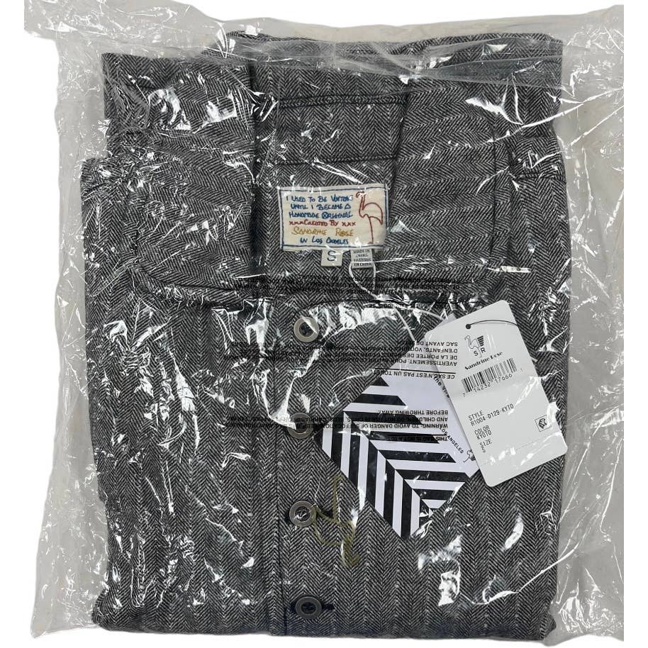 Free People x Sandrine Rose Herringbone Jacket Coat Size S New - Premium  from Free People - Just $89.0! Shop now at Finds For You
