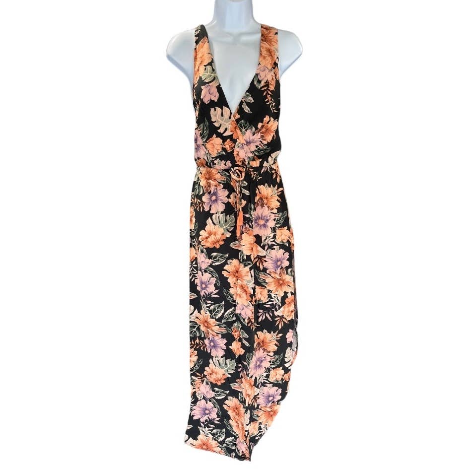 L’Space Kenzie Forget Me Not Floral Cover Up Maxi Dress Size XS New - Premium from L’Space - Just $75.0! Shop now at Finds For You