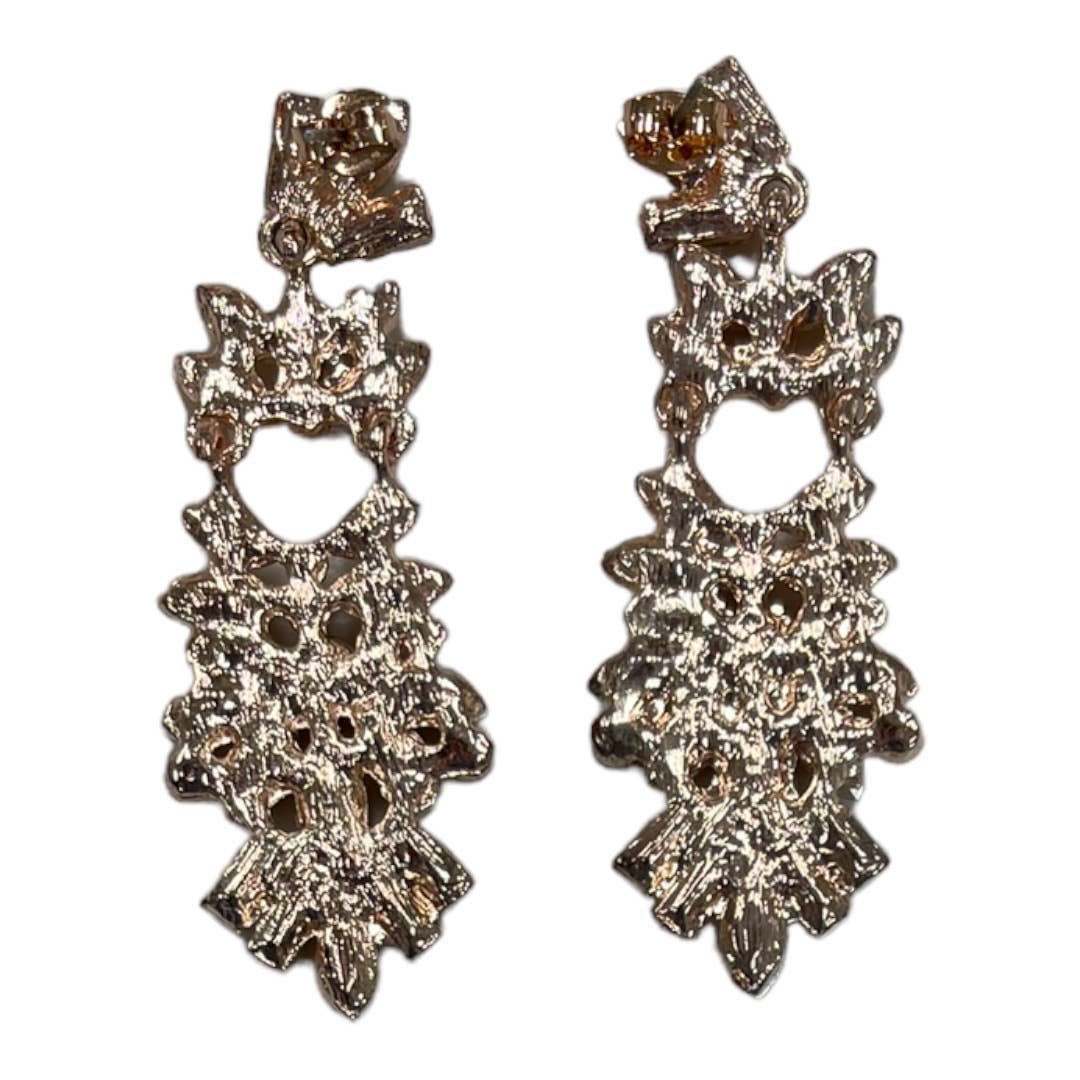 Anthropologie Pop Crystal Drop Earrings Pink New - Premium from Anthropologie - Just $68.0! Shop now at Finds For You