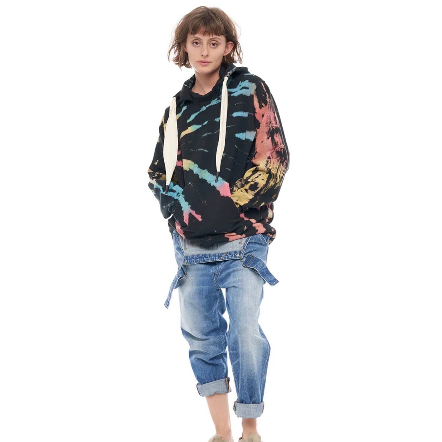 Free People x Sandrine Rose Raggae Tie Dye Hoodie Size Small New - Premium from Free People - Just $89.00! Shop now at Finds For You