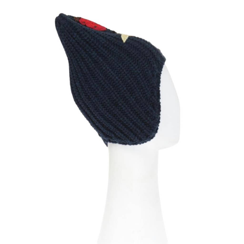 Gucci Cusco Knit Hat Beanie Bug Appliqués Size M New - Premium from Gucci - Just $429.0! Shop now at Finds For You