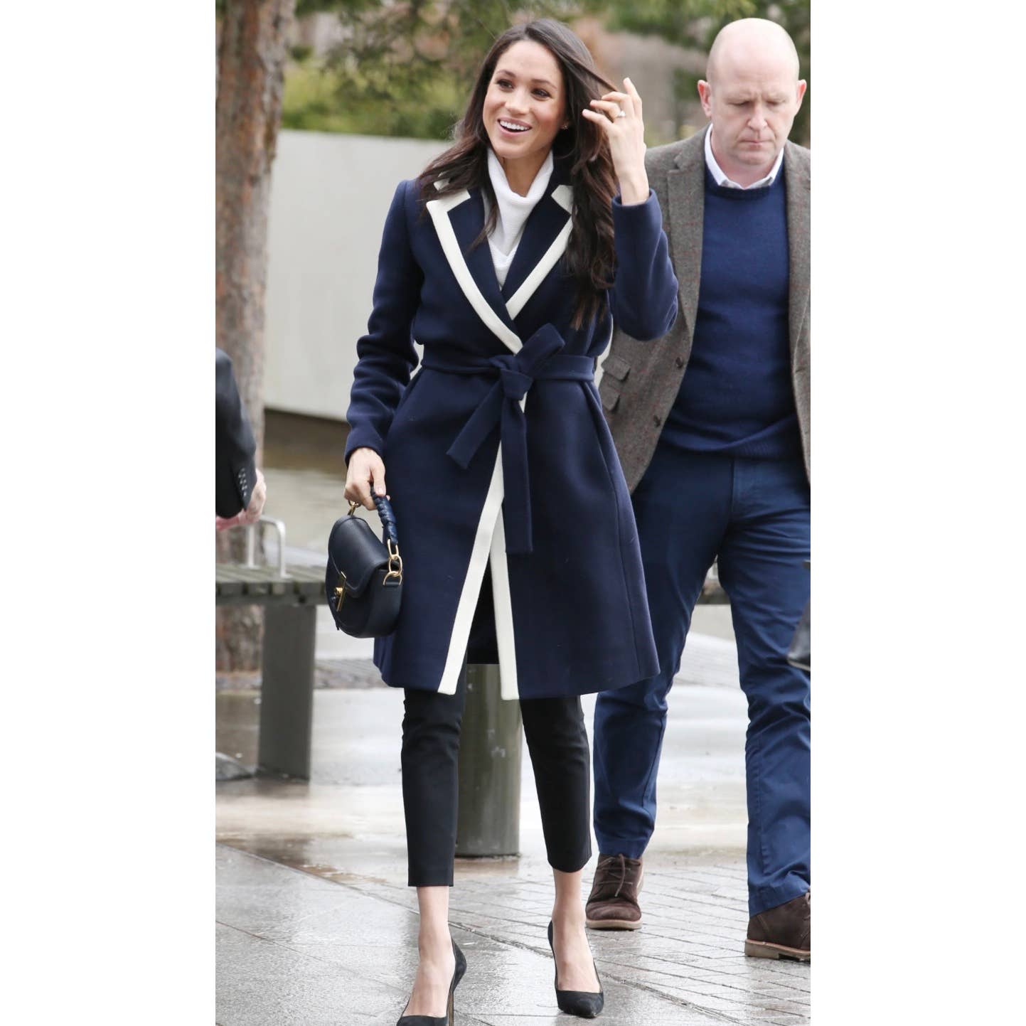 J Crew Meghan Markle Wrapped Tipped Wool Coat New w Tags 10 - Premium from J.CREW - Just $350.00! Shop now at Finds For You