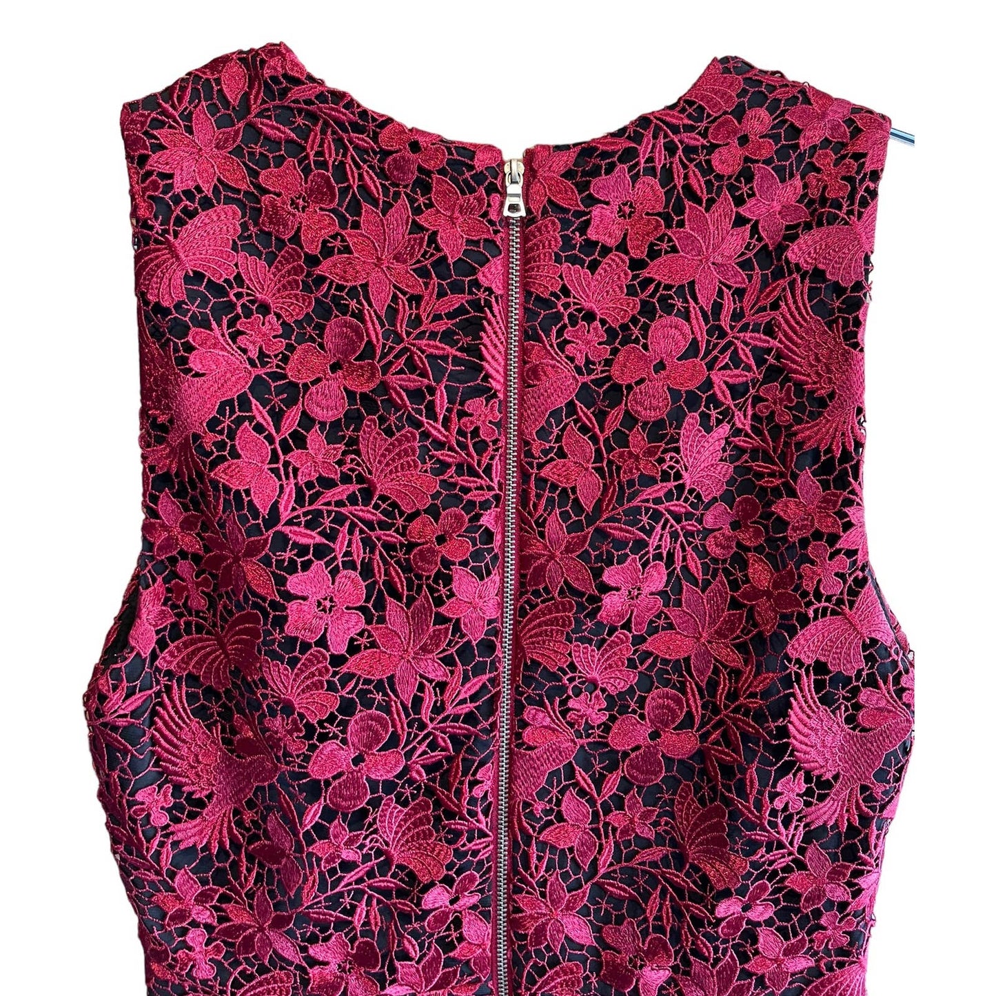 Alice + Olivia Katia Ruffled Lace Sheath Dress Size 4 - Premium from Alice + Olivia - Just $199.00! Shop now at Finds For You