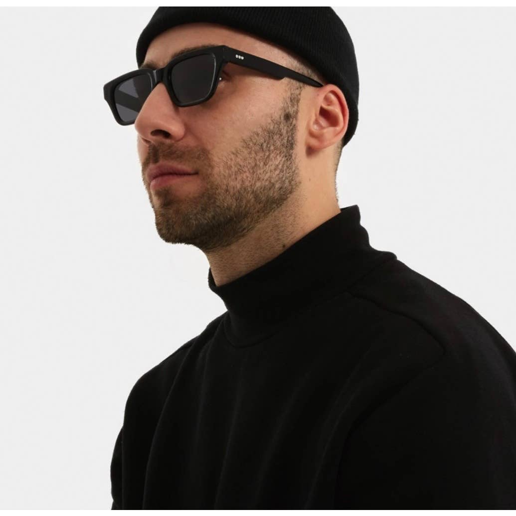 Komono The Brooklyn Polarized Sunglasses Black New - Premium from Komono - Just $99.0! Shop now at Finds For You