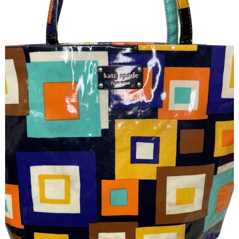 Kate Spade Geometric Shopper Tote Handbag Purse Bag - Premium from Kate Spade - Just $65.00! Shop now at Finds For You