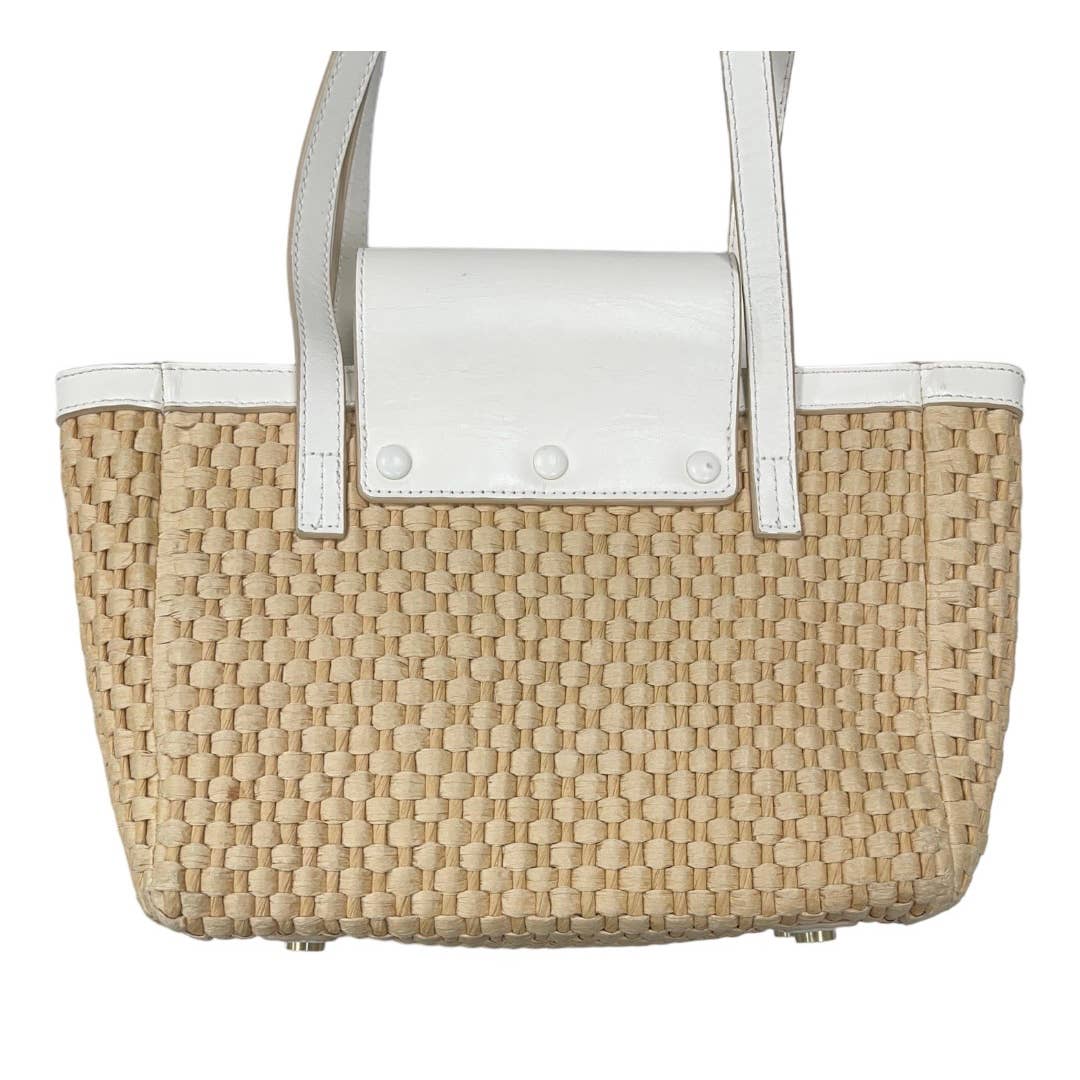 Spartina 446 Bamboo Moon Layla Woven Leather Shoulder Bag Handbag - Premium from Spartina 449 - Just $189.00! Shop now at Finds For You