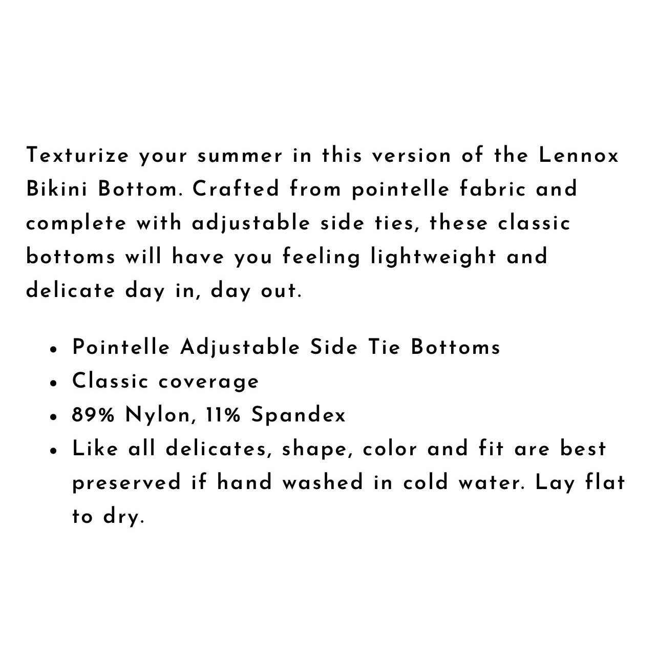 L*SPACE Set Swim Camellia Pointelle Ribbed Bikini Top Lennox Bottom New White S - Premium from L*SPACE - Just $119.00! Shop now at Finds For You
