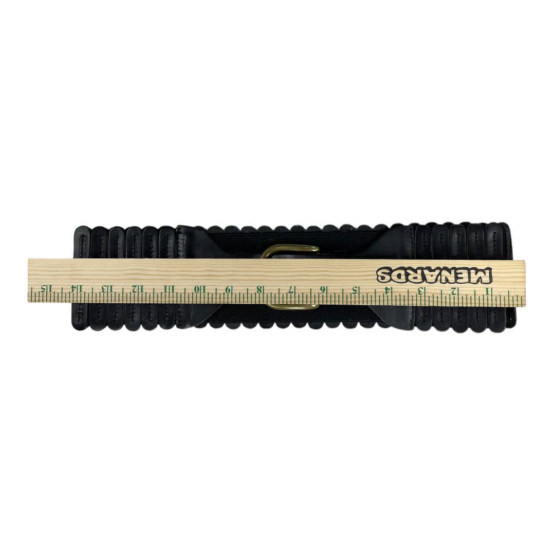 Anthropologie Tabitha Tall Leather Belt Size Small New Black - Premium from Anthropologie - Just $65.0! Shop now at Finds For You