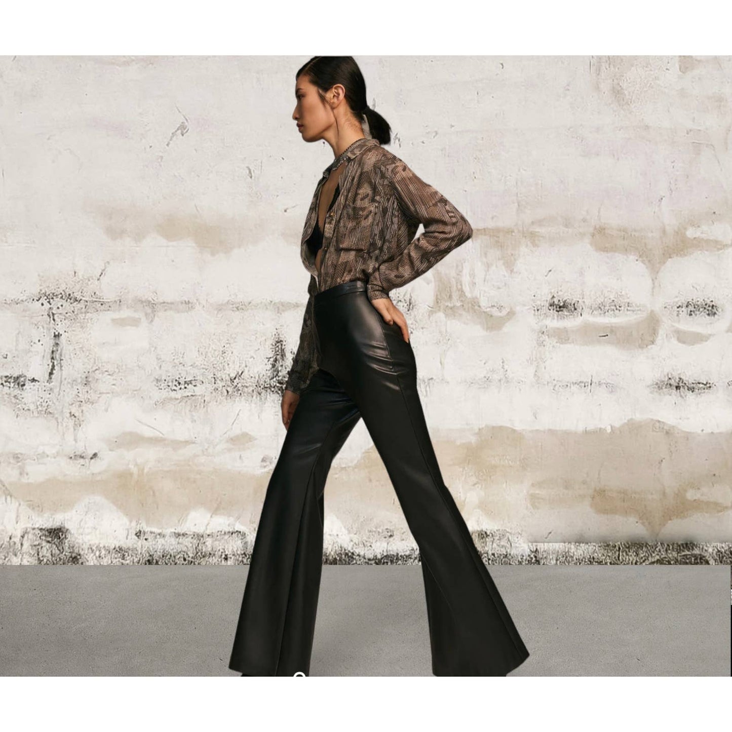 Anthropologie Hutch Pull on Faux Leather Pants Size 8 Black New - Premium from Anthropologie - Just $129.0! Shop now at Finds For You