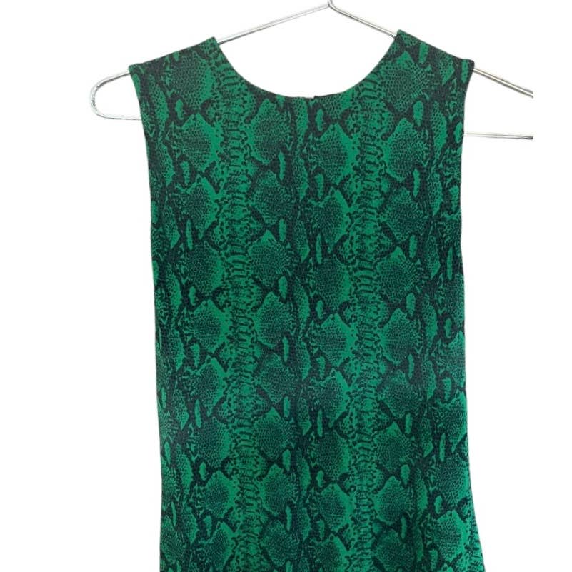 Alice + Olivia Delora Snake Print Sleeveless Crewneck Mini Dress Size 8 - Premium from Alice + Olivia - Just $149.00! Shop now at Finds For You